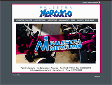 Tablet Screenshot of palestramercurio.it